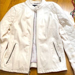 Black Rivet leather jacket